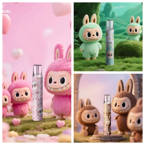 幸運主機×泡泡馬特拉布布Labubu潮玩聯名款：兩段式通用一代煙彈 台灣發貨